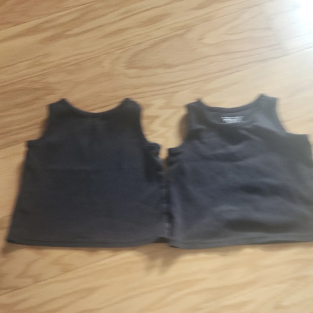 The Children's Place Classic Black Tank Tops 18-24 Months